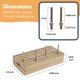 thumbnail image 2 of Tablero de cribbage plegable de viaje – tamaño pequeño – WE Games, 2 of 8