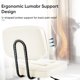 thumbnail image 5 of Silla DUMOS Ergonómica Sin Brazos de Cuero PU Beige con Ruedas, 5 of 9