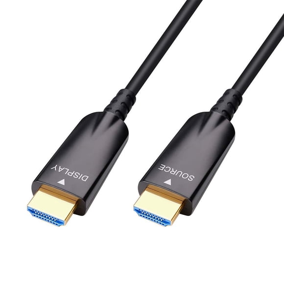 Cable HDMI de fibra óptica DTech 100 m 4K 60 Hz 1080p Ultra HD