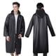 thumbnail image 2 of Chaqueta impermeable negra reutilizable Rain Ponchos Roctee para adultos, 2 of 3