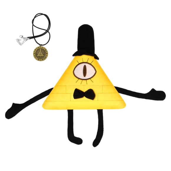 Set de regalo de peluche VIYRDOK Bill Cipher con colgante