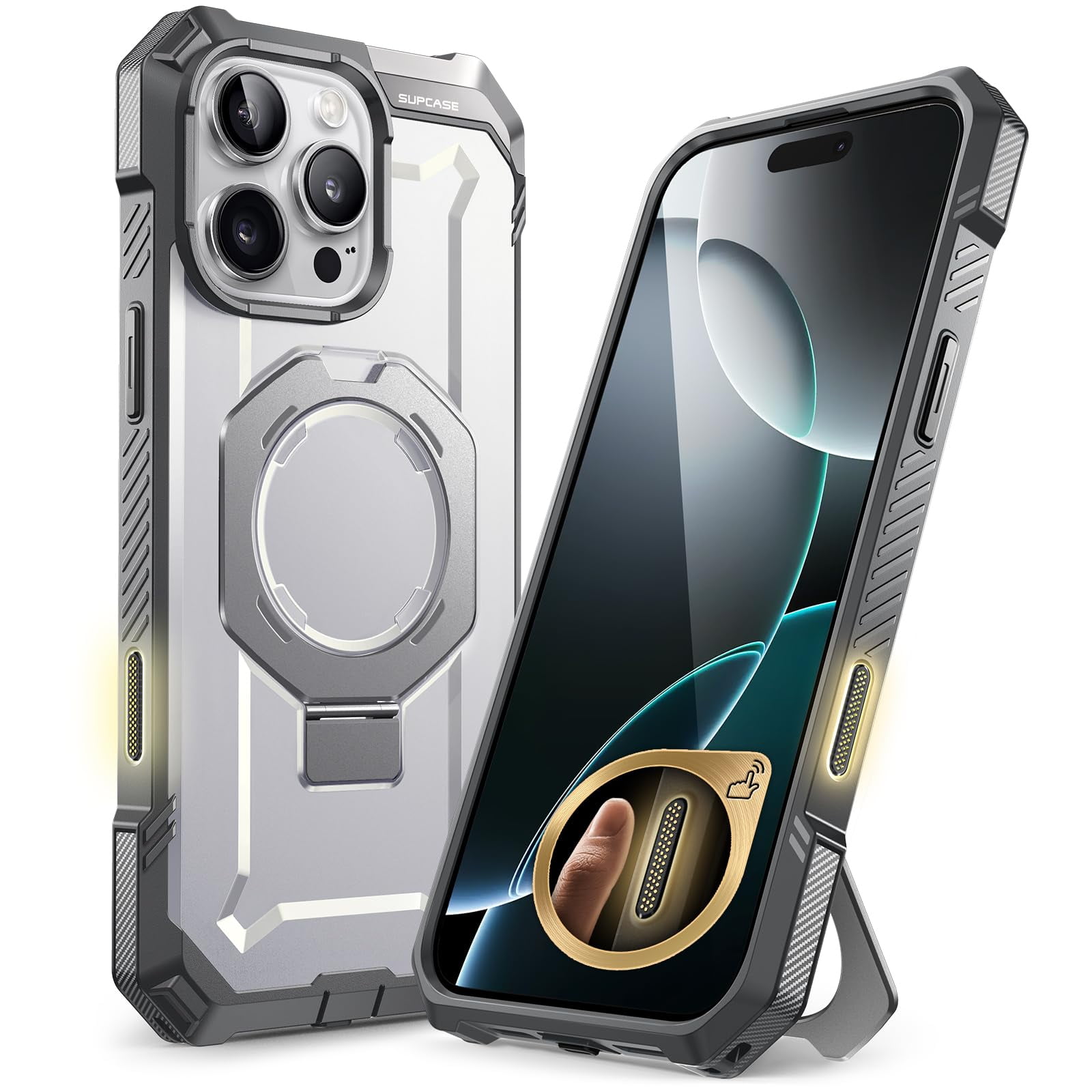 Funda Para Teléfono Supcase Unicorn Beetle Grip Para Iphone 16 Pro De 6.3 Pulgadas