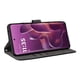 thumbnail image 3 of Funda Billetera para Motorola Moto Edge 60 Pro con Soporte - Cartera de Cuero con Ranuras Negro, 3 of 5