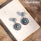thumbnail image 5 of Pendientes Rústicos Couture Turquesa del Oeste RCE-1051TQ para Mujer, 5 of 7