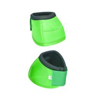 Ioensy - 2 Uds Botas De Campana De Caballo Botas De Cuidado De Caballos Resistentes A Rasgaduras Para Uso Diario Verde