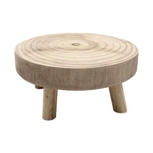Ioensy - Taburete De Madera Para Maceta Rústica, Taburete Para Patio, Bonsái, Planta En Maceta