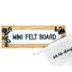 thumbnail image 1 of Pizarra de fieltro Felt Like Sharing, 25 x 9 cm, con letras y números, 1 of 7