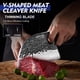 thumbnail image 2 of Juego de cuchillos Topfeel Butcher forjado a mano para chef serbio, 2 of 6