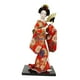 thumbnail image 1 of Figura Coleccionable Estatua Escultura Miniaturas Kimono Japonés Geisha Muñeca Estilo B, 1 of 3