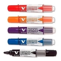 Set Plumones De Pizarra Recargables Board Master Pilot 5 Uni