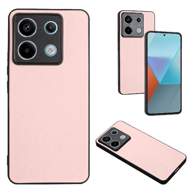 Funda Antigolpes para Xiaomi Redmi Note 13 Pro 5G Cubierta Delgada Rosa