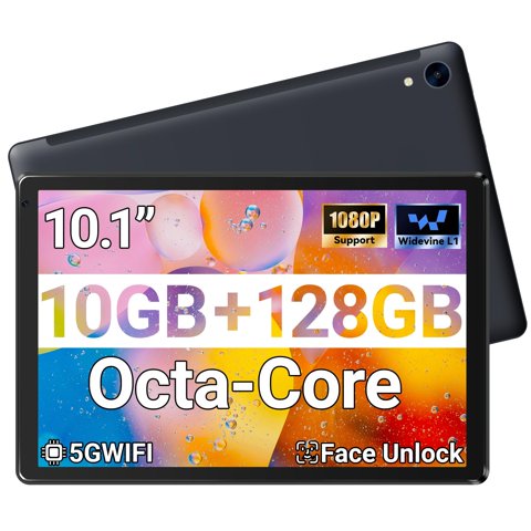 Tablet Muisoo 10.1 Android 14 10 Gb De Ram 128 Gb De Rom,