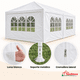 thumbnail image 2 of Toldo Carpa Jardimex Evento 3x9 m Lona Impermeable Reforzado Desarmable Jardin Color Blanco, 2 of 8