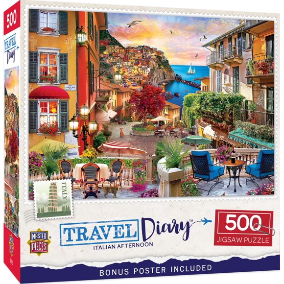 Rompecabezas MasterPieces Italian Afternoon 500 piezas