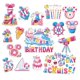 thumbnail image 1 of Imán decorativo Lebsitey multicolor – paquete de 16 unidades, 1 of 7