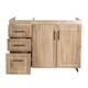 thumbnail image 4 of Mueble base de cocina nogal doble cajones izquierdo 118x49x90 cm (No Incluye Cubierta), 4 of 4