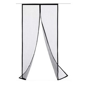 Oem - Malla Mosquitera Cortina Con Cierre Imánes Puertas 110X210Cm