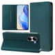 thumbnail image 2 of Funda Billetera con Soporte para Xiaomi Poco X7 Pro Bloqueo RFID Plegable Verde oscuro, 2 of 6