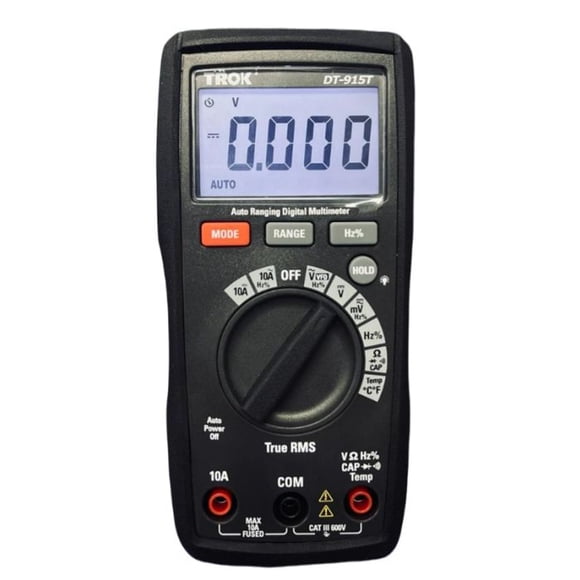 Amperímetro De Tenaza 600 Amp AC 1000VDC DT-9280 Trok