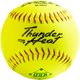 thumbnail image 1 of Pelota de sóftbol Dudley Thunder Hycon de cuero para lanzamiento lento, paquete de 12, 1 of 3