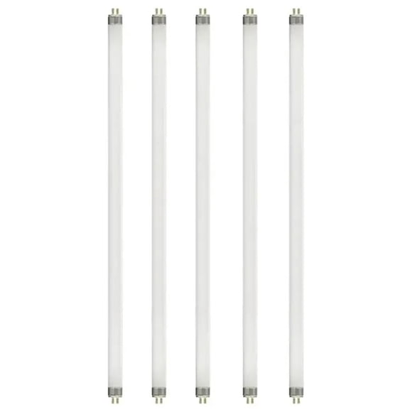 Pack X5 Tubo Fluorescente T5 14w Luz Fría 6500k