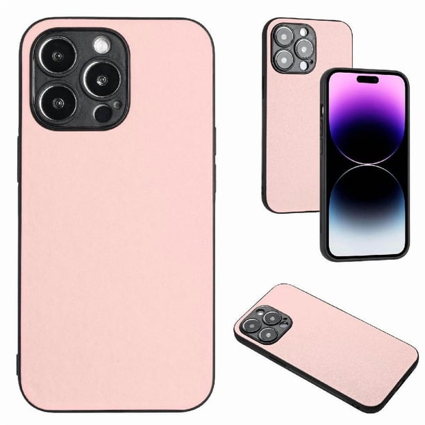 Funda Antigolpes para iPhone 13 Pro Max Cubierta Delgada Rosa
