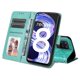 thumbnail image 5 of Funda tipo cartera FOXDOCK para Realme 8 Pro , diseño girasol en relieve, cuero PU, cierre magnético, soporte y tarjetero, 5 of 5