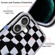 thumbnail image 2 of Funda Nimeey iPhone 16 Transparente con MagSafe y Patrón a Cuadros – 50 g, 2 of 7
