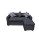 thumbnail image 3 of Seccional Croacia Reversible Negro, 3 of 3