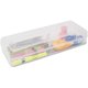 thumbnail image 3 of Caja de almacenamiento Advantus 67033 de polipropileno transparente con cierre a presión, 3 of 3