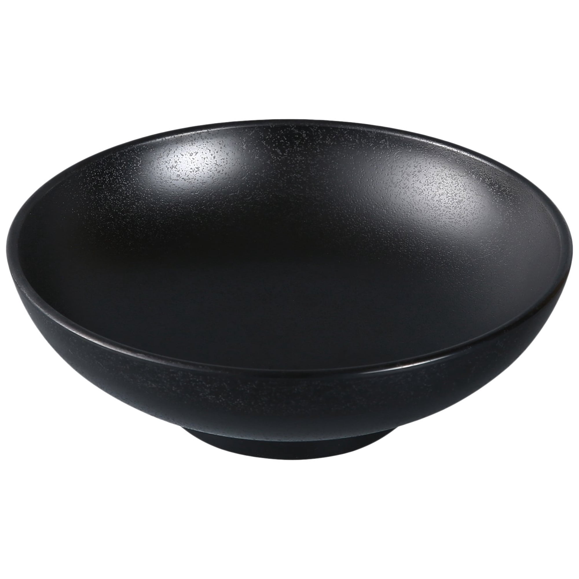 Tazón Para Fideos Yanco Black Pearl-2 Bp-3009, 1,4 L, Melamina Negra