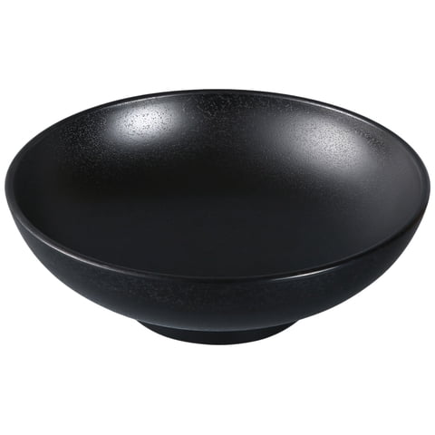 Tazón Para Fideos Yanco Black Pearl-2 Bp-3009, 1,4 L, Melamina Negra