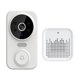 thumbnail image 1 of Timbre Inalámbrico Cámara Llamadas Bidireccionales App Control WiFi Timbre Timbre De Puerta Blanco, 1 of 3