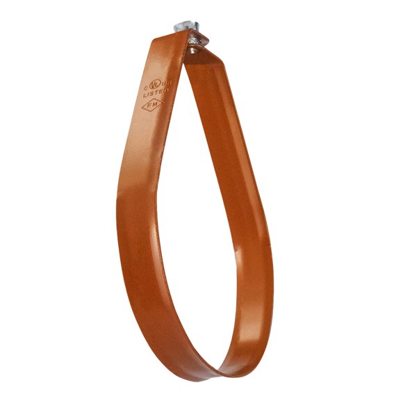 Soporte para tubería HIGHCRAFT ITS-FD06 de cobre con recubrimiento epóxico, 15 cm