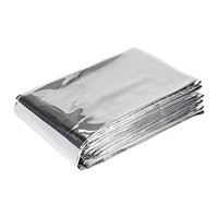 Ioensy - Película Plateada Reflectante De Mylar Para Jardín, Huertos, Invernaderos, Revestimiento De Aluminio, 1 Unidad