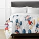 thumbnail image 2 of Mickey Mouse Bedding Sets Cartoon Duvet Cover Lightweight 3 Piece Bet Sets for Kids Boys Girls, 2 of 5