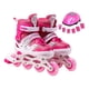 thumbnail image 2 of Patines Ajustables De 4 Ruedas Para Niños+5 Pcs Protecciones S Rosa, 2 of 9