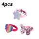 thumbnail image 2 of 12 gomas para el pelo para niñas pequeñas, bonitas bandas de goma brillantes sin costuras, coleteros para niñas pequeñas, 2 of 6