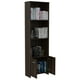 thumbnail image 4 of Biblioteca 2 Puertas 3 Estantes Fm-007o Café Oscuro, 4 of 8