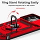 thumbnail image 5 of Funda Resistente Anillo Soporte Xiaomi Redmi 15C Privacidad Cámara Montaje Magnético Rojo, 5 of 6