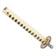 thumbnail image 3 of Perilla De Cambio De Marchas Domineering Samurai Sword Style Catchers Gear Para Manual Car 20CM Oro Negro, 3 of 5