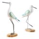 thumbnail image 2 of Estatuillas De Gaviota Artesanía Estatua De Pájaro Micro Paisajismo Decoración Accesorios Oficina Verde, 2 of 5