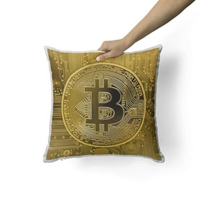 Creango - Cojin Decorativo Bitcoin