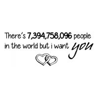 Rienda Libre Graphics - Decomural I Want You Love Ws-34310