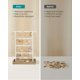 thumbnail image 5 of Organizador de joyas SONGMICS, soporte para pendientes de 4 niveles, color madera, 5 of 7