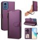 thumbnail image 1 of Funda con Billetera para [Motorola Moto G Play 2024 4G] con Bolsillo Zipper y Tarjetero Violeta, 1 of 6