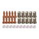 thumbnail image 1 of Kit de Consumibles RIVERWELD PT-23/27 para Cortadora de Plasma – 30 piezas, 1 of 5