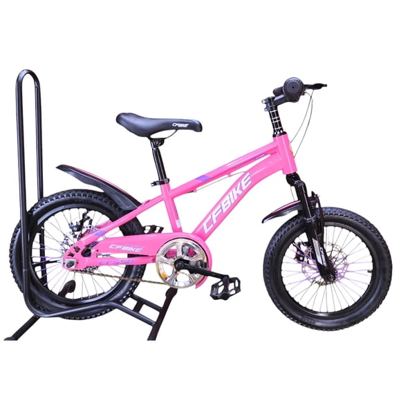 Bicicleta Aro 16 Cfbike Cfeng Con Disco Rosado