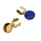thumbnail image 5 of 2x Gemelos de Metal para Hombre, Decoraciones para Trajes, Camisas de , Decoración , 17,5 Mm de Diámetro, Cubiertas de Botones Clásicas P , Azul, 5 of 5