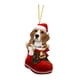 thumbnail image 2 of Adorno Navide?o Para árbol De Navidad Con Forma De Perro, Regalo De Navidad, Decoración Para Sala De Estar, Festival, Dormitorio, Estilo B, 2 of 5